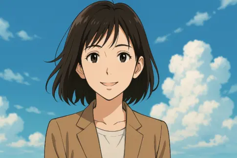 落ち着いた雰囲気のある和風美人